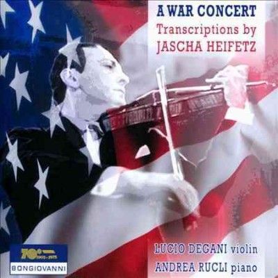 Jascha Heifetz - War Concert: Transcriptions By Jascha (CD)