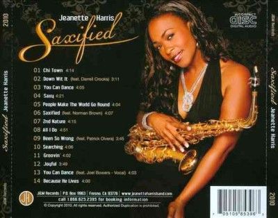 Jeanette Harris - Saxified (CD)