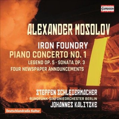 Stef Schleiermacher - Mosolov: Iron Foundry Piano Cto No 1 (CD)