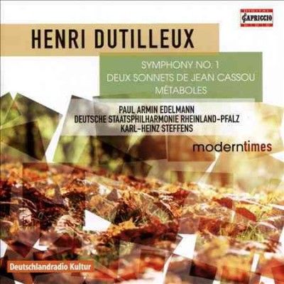 German State Philhar - Dutilleux: Sym No 1/metaboles/deux Son (CD)