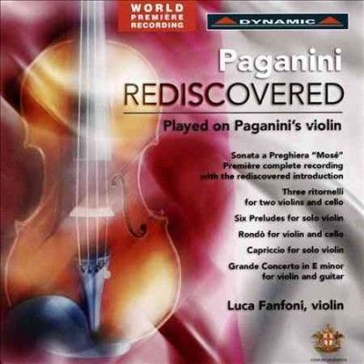 Paganini: Rediscovered (CD / Album)