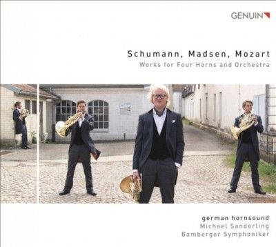 Schumann/Madsen/Mozart: Works for Four Horns and Orchestra (CD / Album)