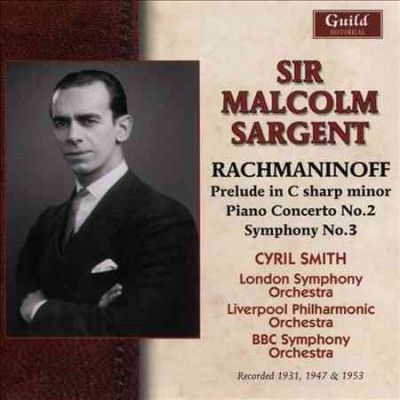 Sir Malcolm Sargent Conducts Rachmani - (Import CD)