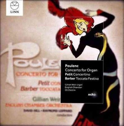 Gillian Weir - Petit/barber/poulnec: Concertino/tocca (CD)