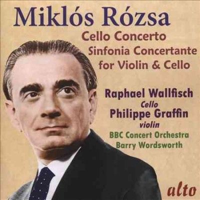 Miklos Rozsa: Cello Concerto/Sinfonia Concertante (CD / Album)