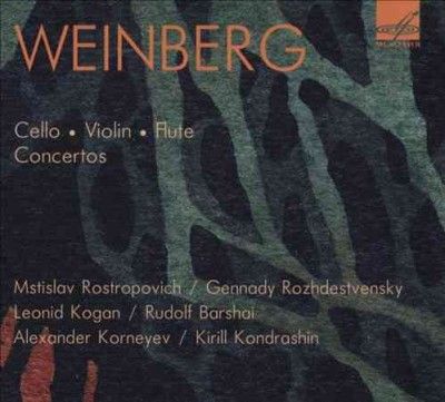 Weinberg: Cello/Violin/Flute Concertos (CD / Album)