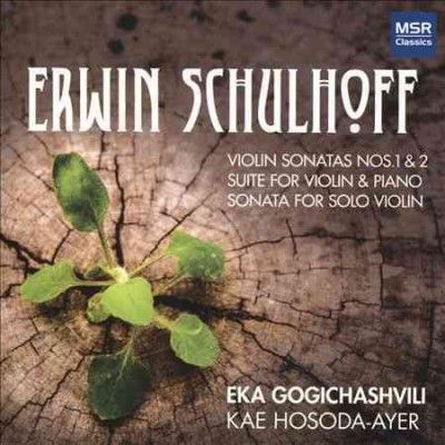 Eka Gogichashvili - Schulhoff: Violin Sons Nos 1 &amp; 2 (CD)