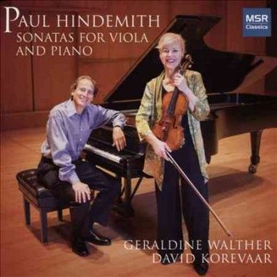 Geraldine Walther - Hindemith: Sonatas For Viola &amp; Piano (CD)