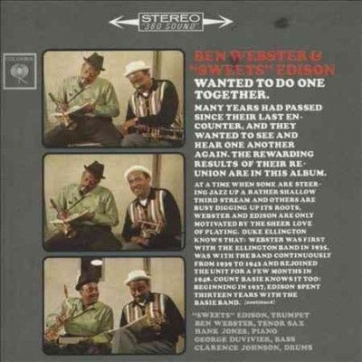 Ben Webster - Ben Webster &amp; Sweets Edison (CD)