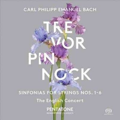 English Concert - Bach: Sinfonias For Strings Nos 1 - 6 (CD)