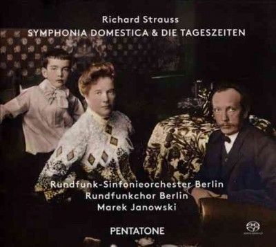 Rundfunk - Sinfonieorc - Strauss: Symphonia Domestica/die Tages (CD)