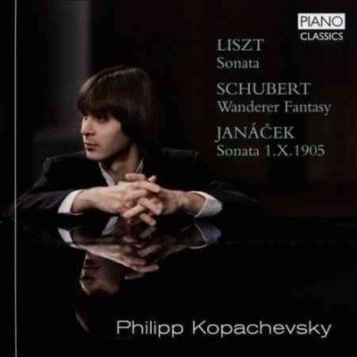 Liszt: Sonata/Schubert: Wanderer Fantasy/Janacek: Sonata 1.X.1905 (CD / Album)
