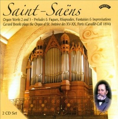 Saint-Saens: Organ Works 2 and 3/Preludes &amp; Fugues/... (CD / Album)