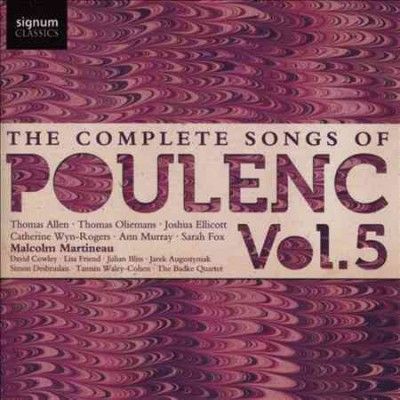 Various - Poulenc: Complete Songs Vol 5 (CD)