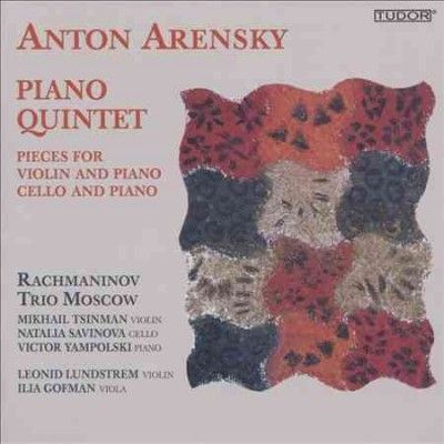 Rachmaninov Trio Mos - Arensky: Piano Qit/pieces For Violin (CD)