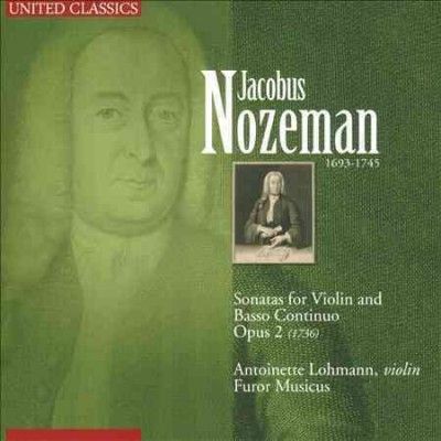 Antoinette Lohmann - Nozeman: Sons For Violin And Basso Con (CD)