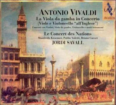 La Viola Da Gamba in Concerto (Savall, Concert Des Nations) (CD / Album)