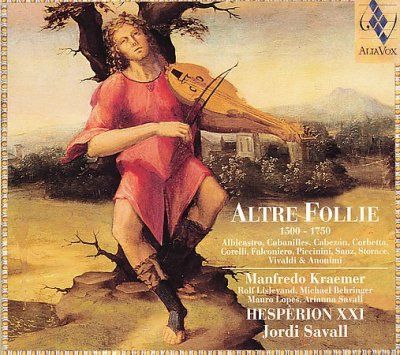 Jordi Savall - Altre Follie: 1500 - 1750 (CD)