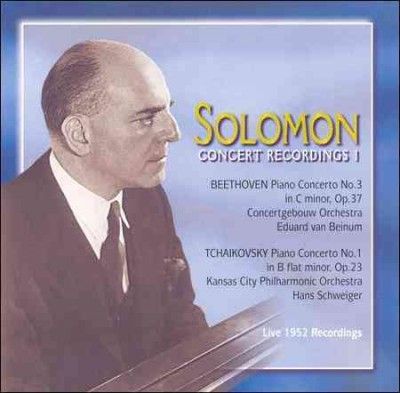 Solomon Concert Recordings Vol. 1: 1952 (CD / Album)
