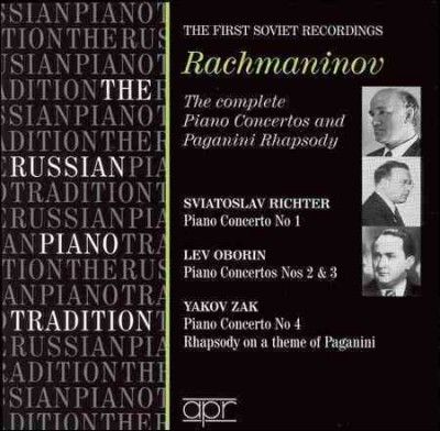 Complete Piano Concertos, Paganini Rhapsody (Richter) (CD / Album)