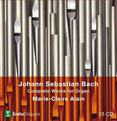 Marie - Claire Alain - Bach: Complete Organ Works (CD)