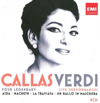 Maria Callas - Verdi: Four Legendary Live Performance (CD)