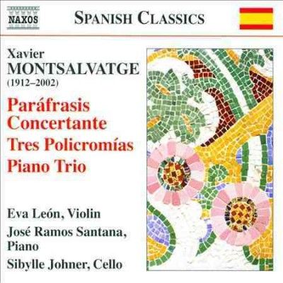 Eva Leon - Montsalvatge: Parafrasis Concertante/t (CD)