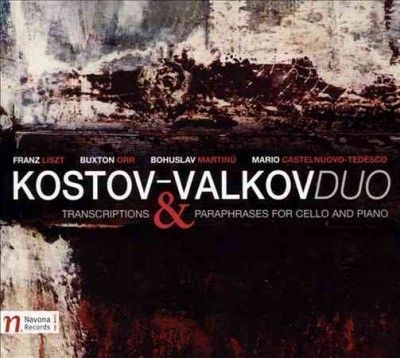 Lachezar Kostov - Transcriptions &amp; Paraphrases For Cell (CD)