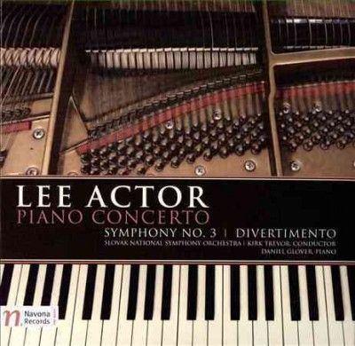 Slovak National Symp - Actor: Piano Cto/sym No 3/divertimento (CD)