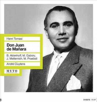 Bernd Aldenhoff - Tomasi: Don Juan De Manara (CD)