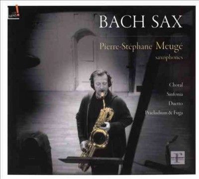 Pierre Stepha Meuge - Bach Sax (CD)