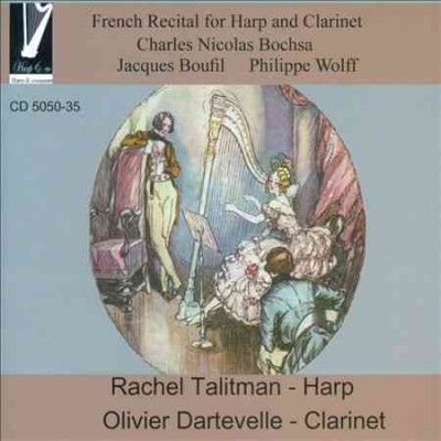 Rachel Talitman - French Recital For Harp And Clarinet (CD)