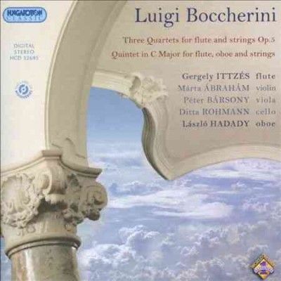 Luigi Boccherini: Three Quartets for Flute and Strings, Op. 5/... (CD / Album)
