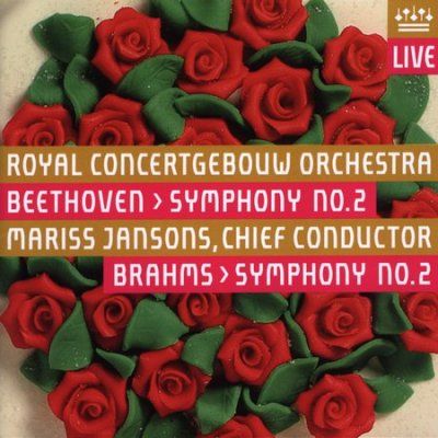 Royal Concertgebouw - Beethoven: Sym No 2/brahms: Sym No 2 (CD)