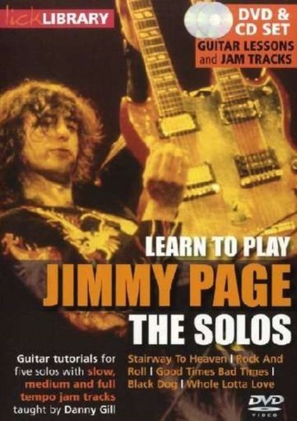 Lick Library Learn To Play Jimmy Page Th