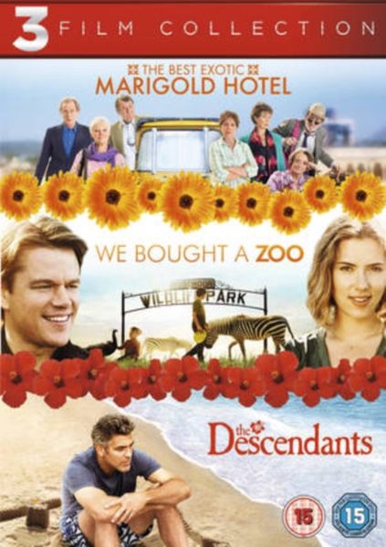 Best Exotic Marigold Hotel/We Bought a Zoo/The Descendants(DVD)