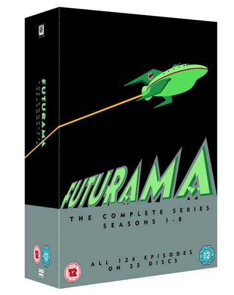 Futurama: Seasons 1-8(DVD)