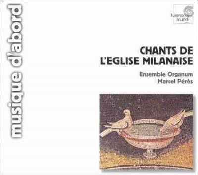 Ensemble Organum - Chants De L'eglise Milanaise (CD)