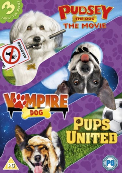 Pudsey the Dog Movie/Pups United/Vampire Dog(DVD)