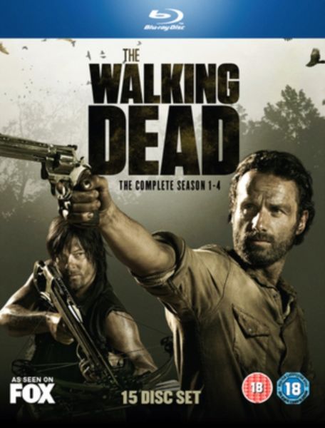 Walking Dead: The Complete Season 1-4(Blu-ray)