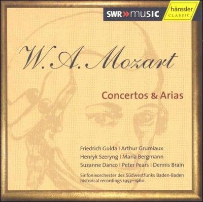 Concertos and Arias (Gulda, Grumiaux, Szeryng, Bergmann) (CD / Album)