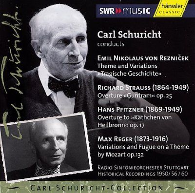 Carl Schuricht Conducts Overtures and Variations (CD / Album)