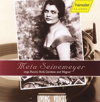 Meta Seinmeyer - Sings Puccini Verdi Giordano And Wa (CD)