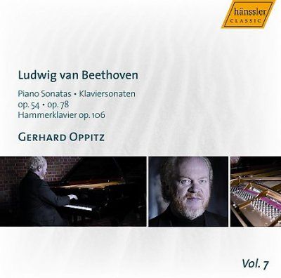 Piano Sonatas Opp. 54 and 78 Vol. 7 (Oppitz) (CD / Album)