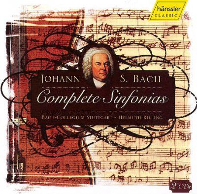 Complete Sinfonias (Rilling, Bach-collegium) (CD / Album)