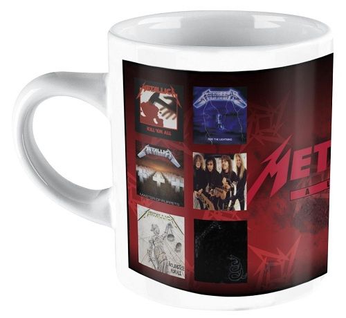 Metallica Albums Mug - Boxed