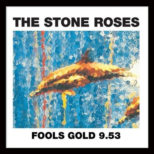 The Stone Roses - Fools Gold Framed Album Cover Print