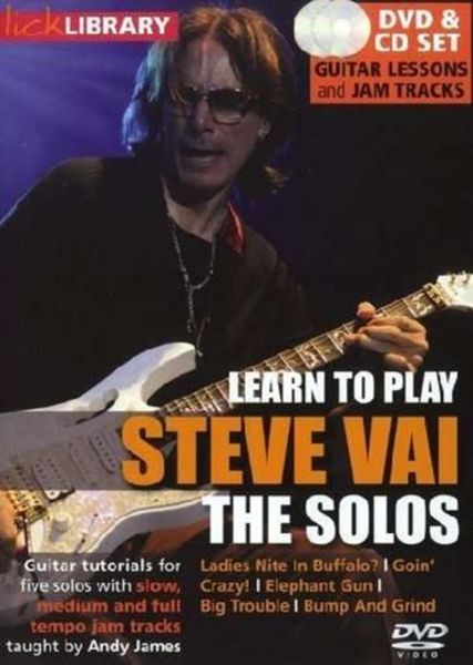 Lick Library Learn To Play Steve Vai The