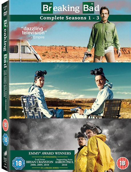 Breaking Bad: Seasons 1-3(DVD)