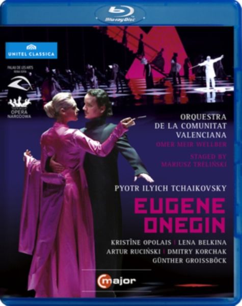 Eugene Onegin: Paleau de les Arts Valencia (Wellber)(Blu-ray)